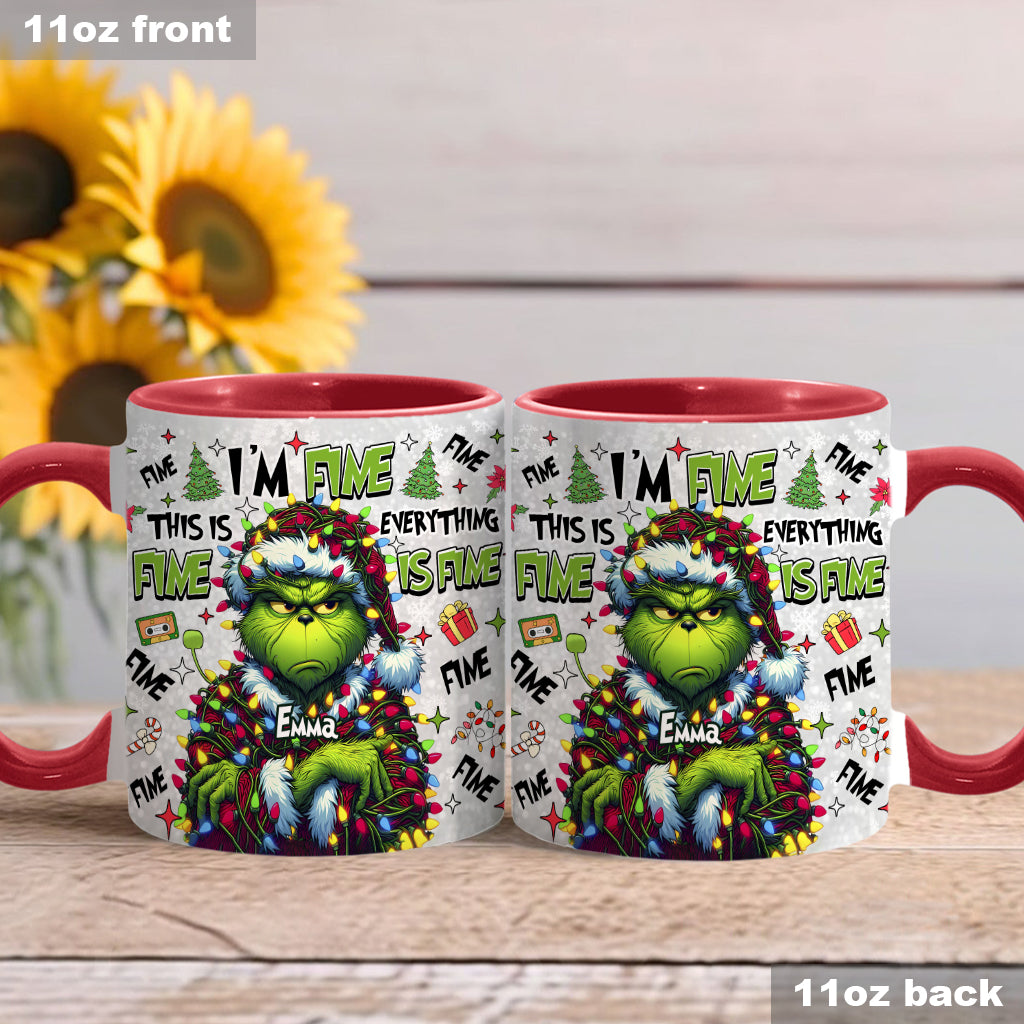 Alles ist gut – personalisierte Stola-Weihnachtstasse