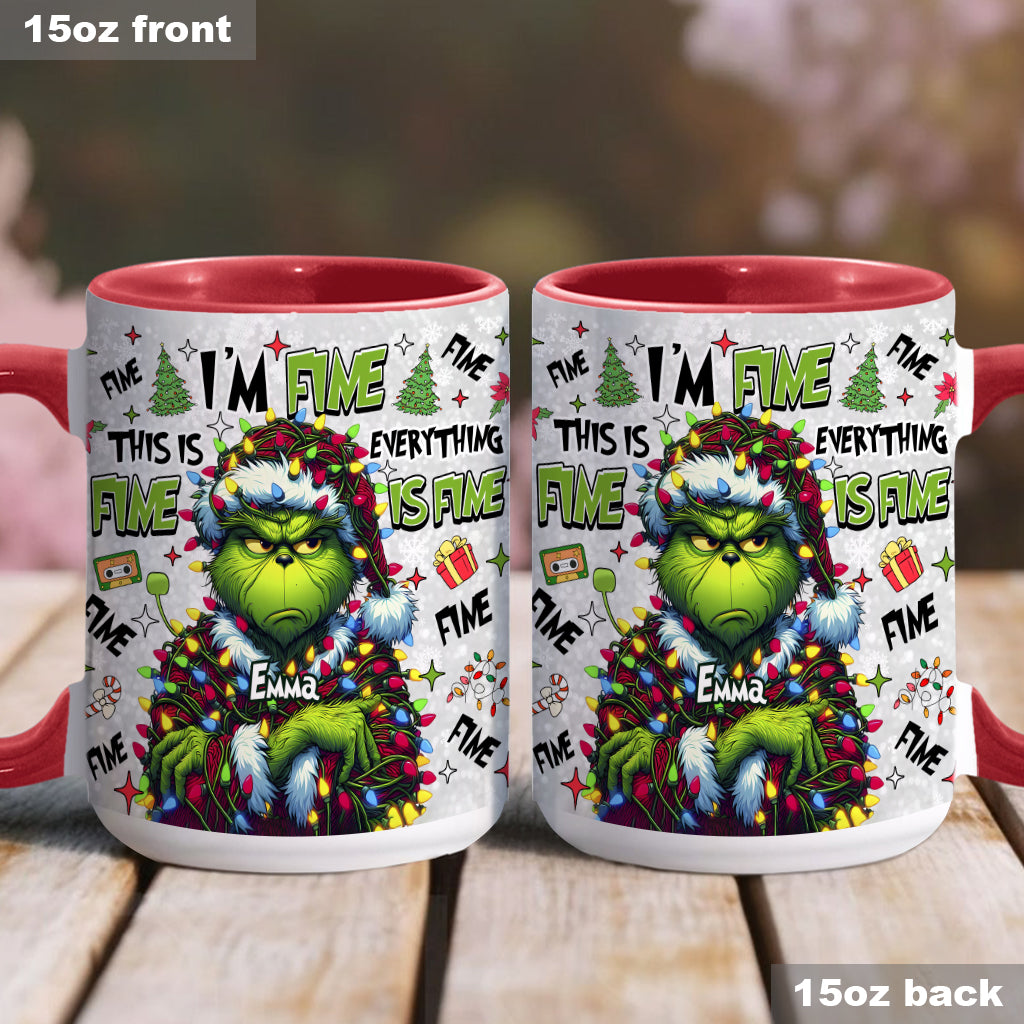 Alles ist gut – personalisierte Stola-Weihnachtstasse