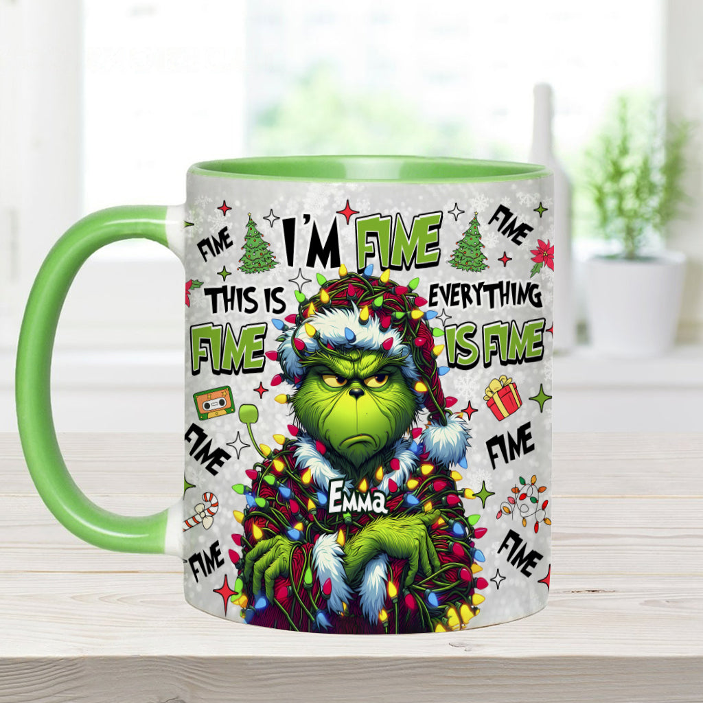 Alles ist gut – personalisierte Stola-Weihnachtstasse