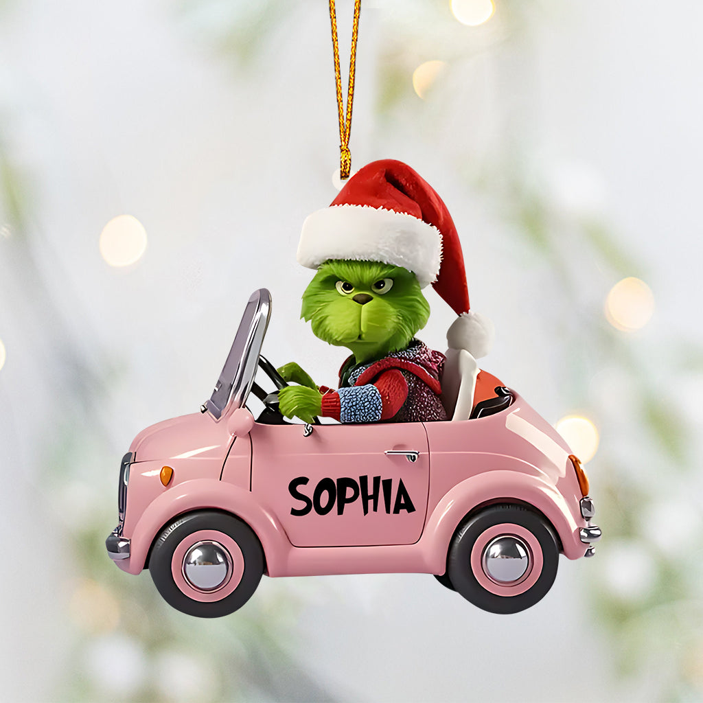 Driving Around - Personalized Stole Christmas Ornament