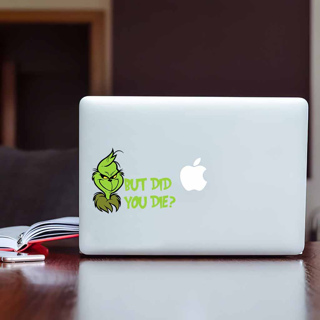 Aber bist du gestorben? - Aufkleber komplett