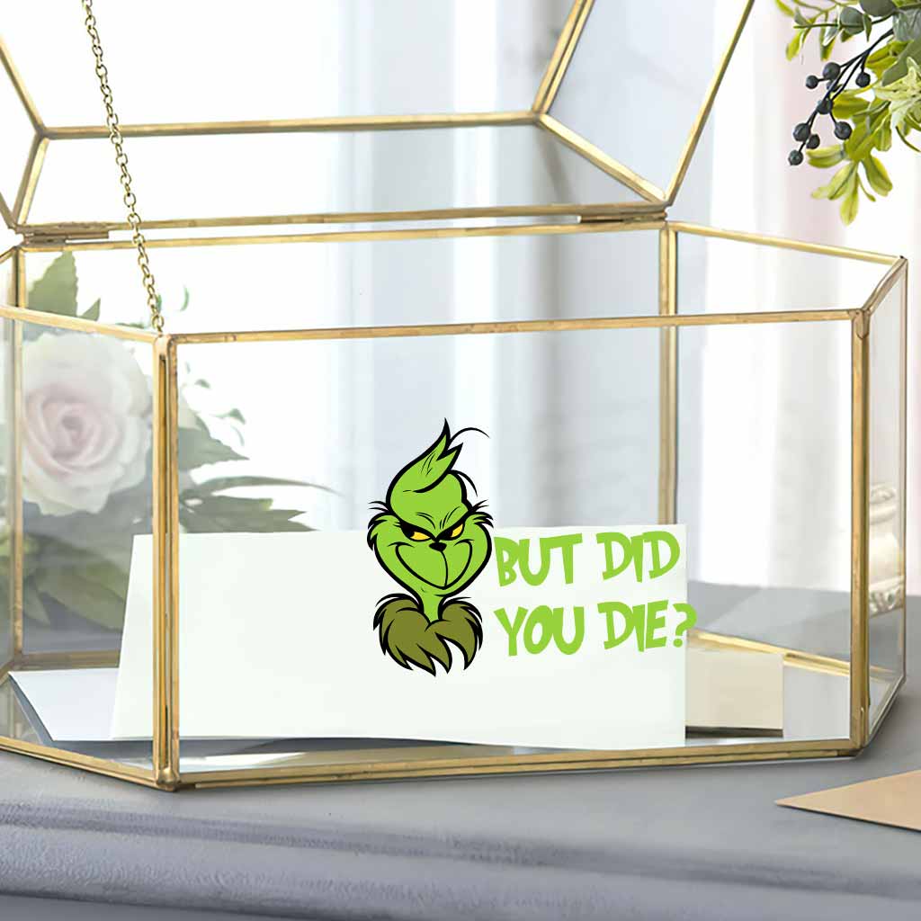 Aber bist du gestorben? - Aufkleber komplett