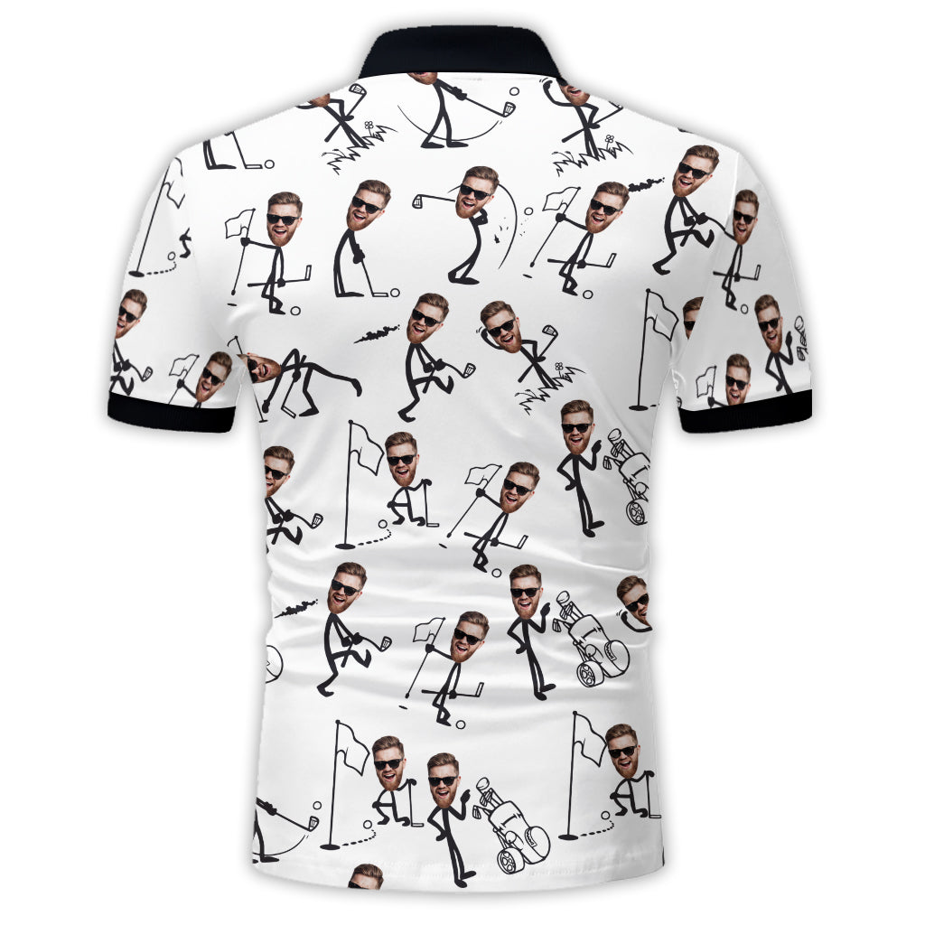 Cadeau pour papa, oncle, mari golfeur... - Polo de golf personnalisé