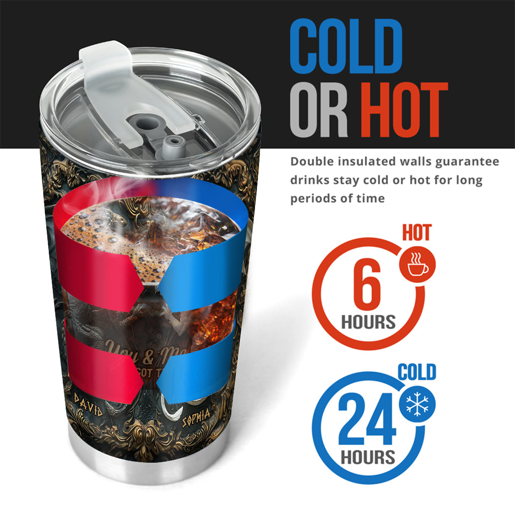 Toi et moi, on gère ! - Gobelet Dragon personnalisé