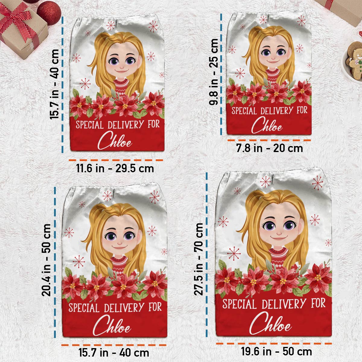 Livraison spéciale - Sac fourre-tout à cordon personnalisé pour enfant