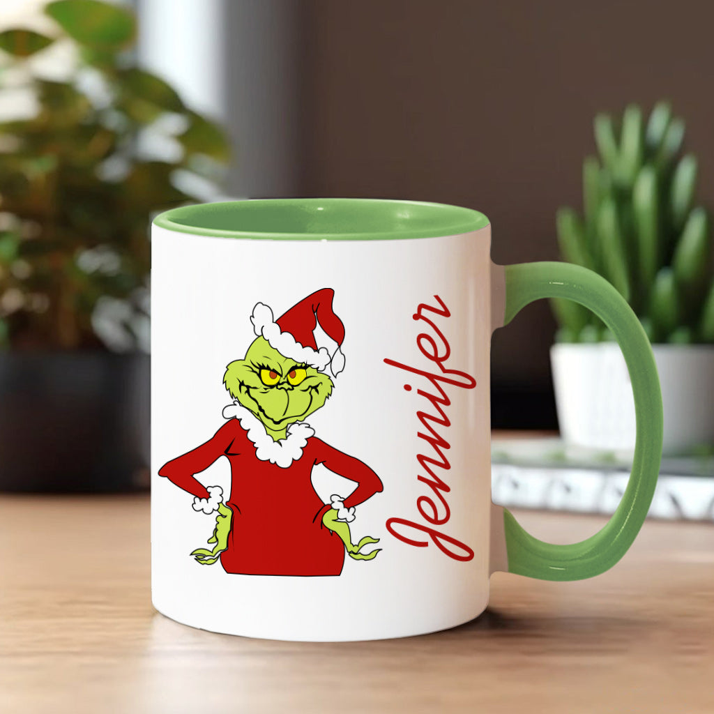 Ich bin die Gemeine – Weihnachtsklaut-Akzentbecher