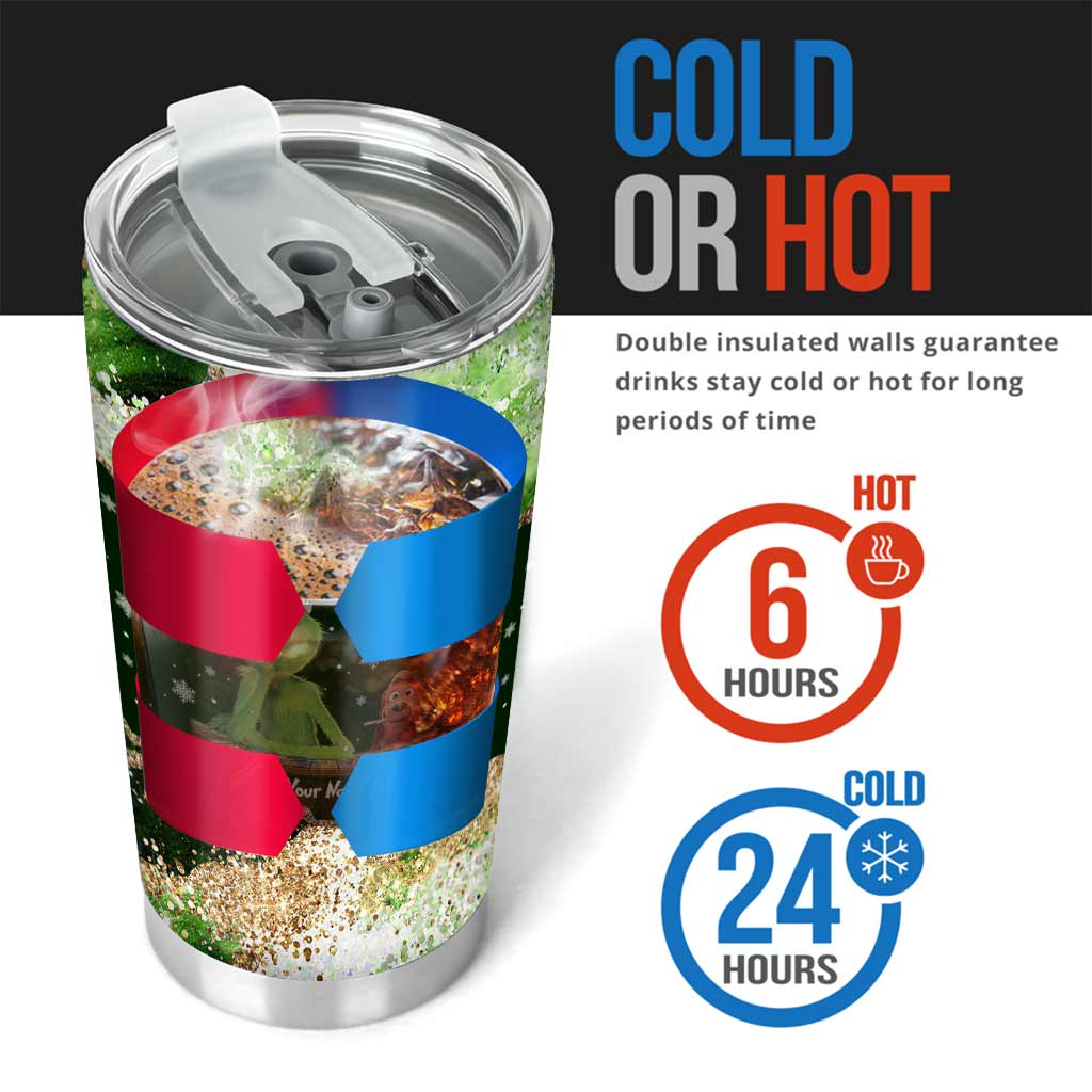 Zwei Dinge, die ich weiß – personalisierter Stola-Weihnachtsbecher