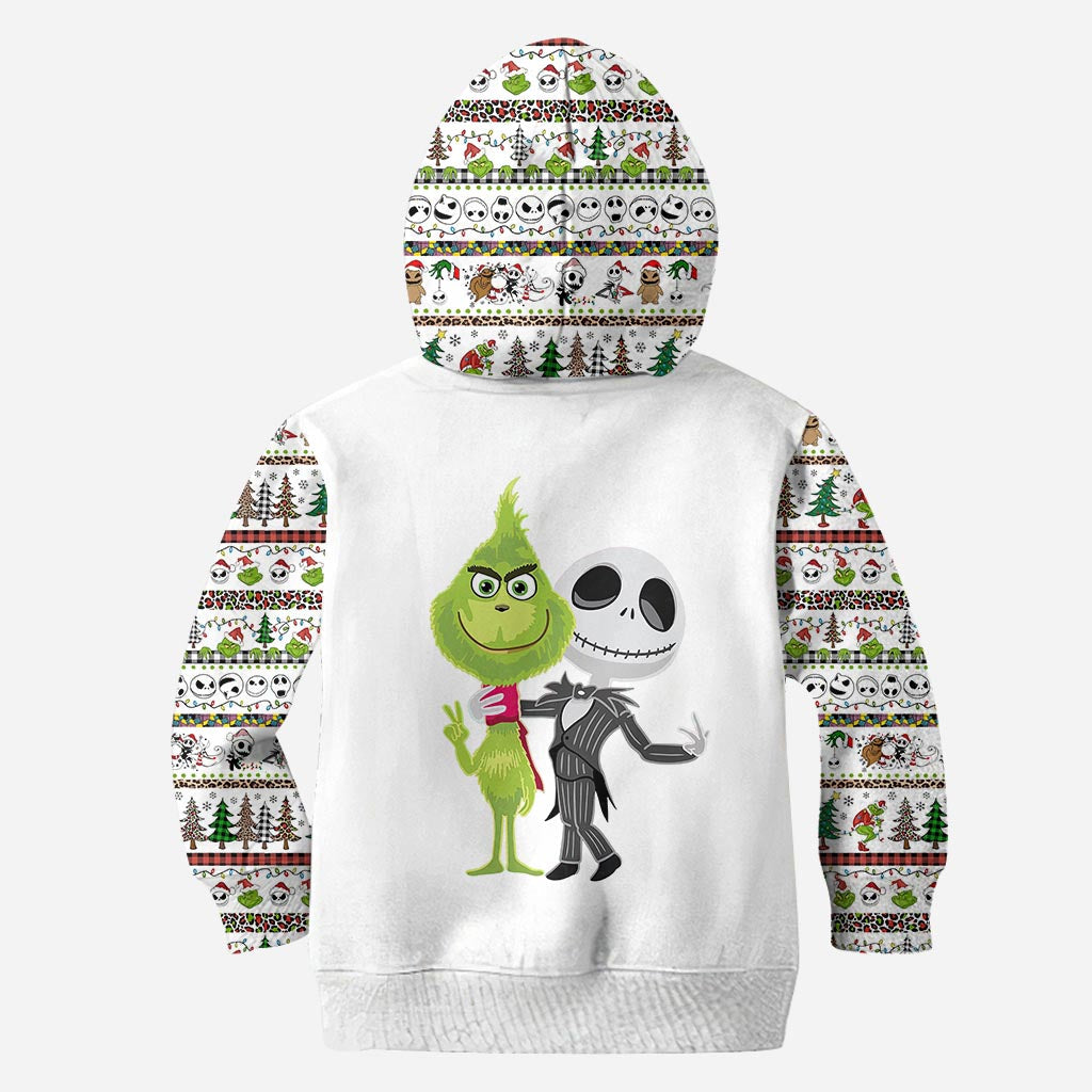 Frohe Weihnachten – Personalisierter Weihnachtsstola-Hoodie und Leggings