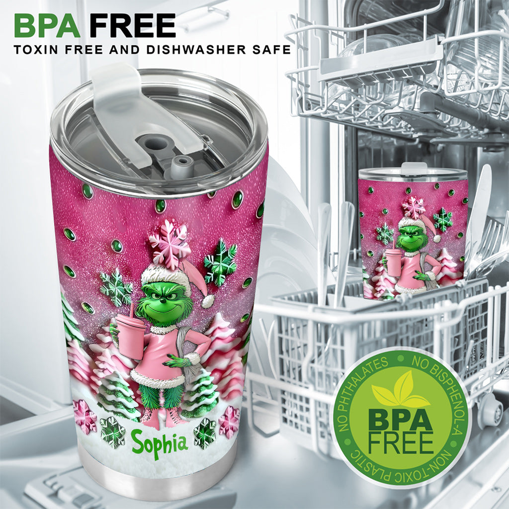 Joyeux Noël - Gobelet de Noël personnalisé avec étole