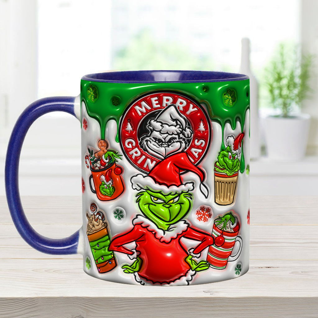 Merry Grinchmas - Stole Christmas Accent Mug