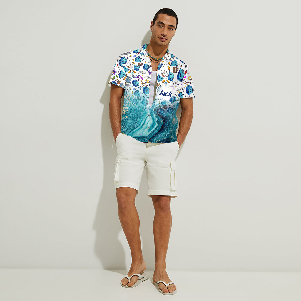 Parce que je suis le MJ - Chemise hawaïenne RPG personnalisée