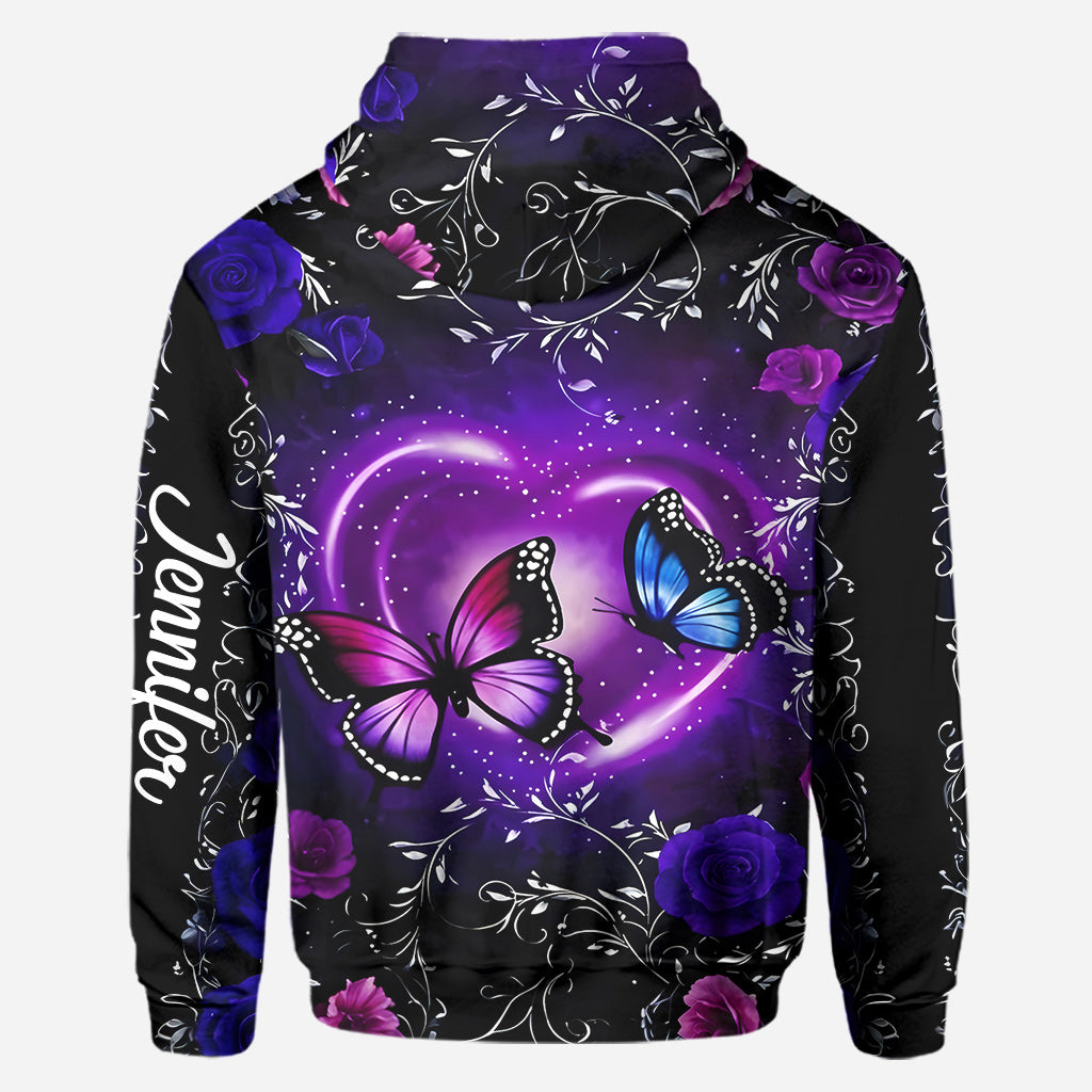 Schmetterlinge lieben – Personalisierter Schmetterlings-Hoodie und Leggings