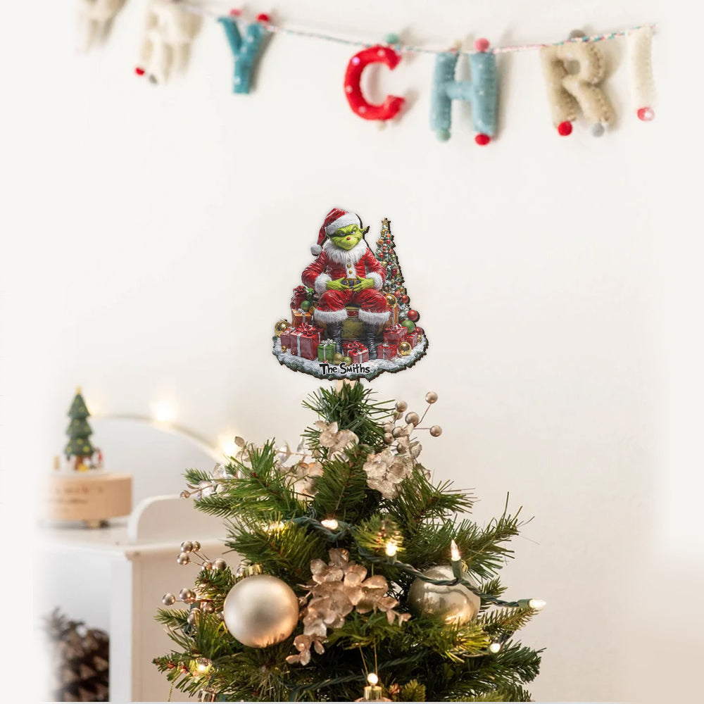 Magic Christmas - Personalized Stole Christmas Tree Topper
