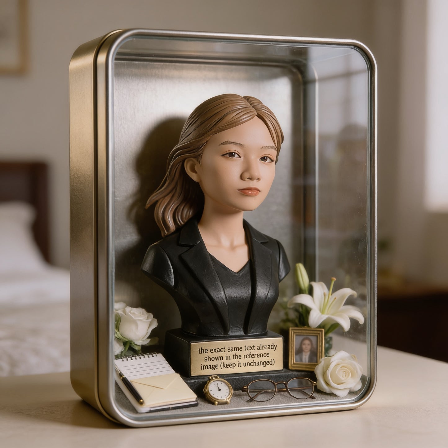 Memorial Keepsakes - Personalized Memorial Custom Shaped Acrylic Plaque