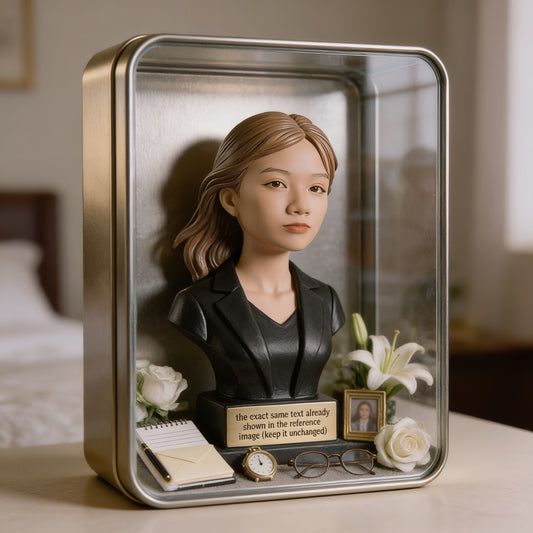 Memorial Keepsakes - Personalized Memorial Custom Shaped Acrylic Plaque