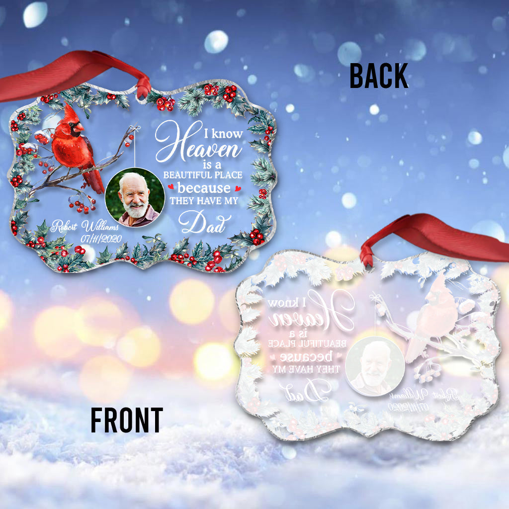 Ich bin immer bei dir – Personalisierter transparenter Gedenkanhänger