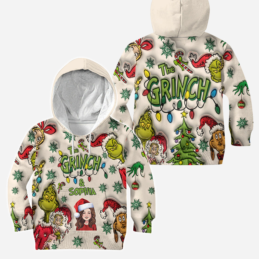Frohe Weihnachten – Personalisierter Stola-Weihnachtshoodie und Leggings
