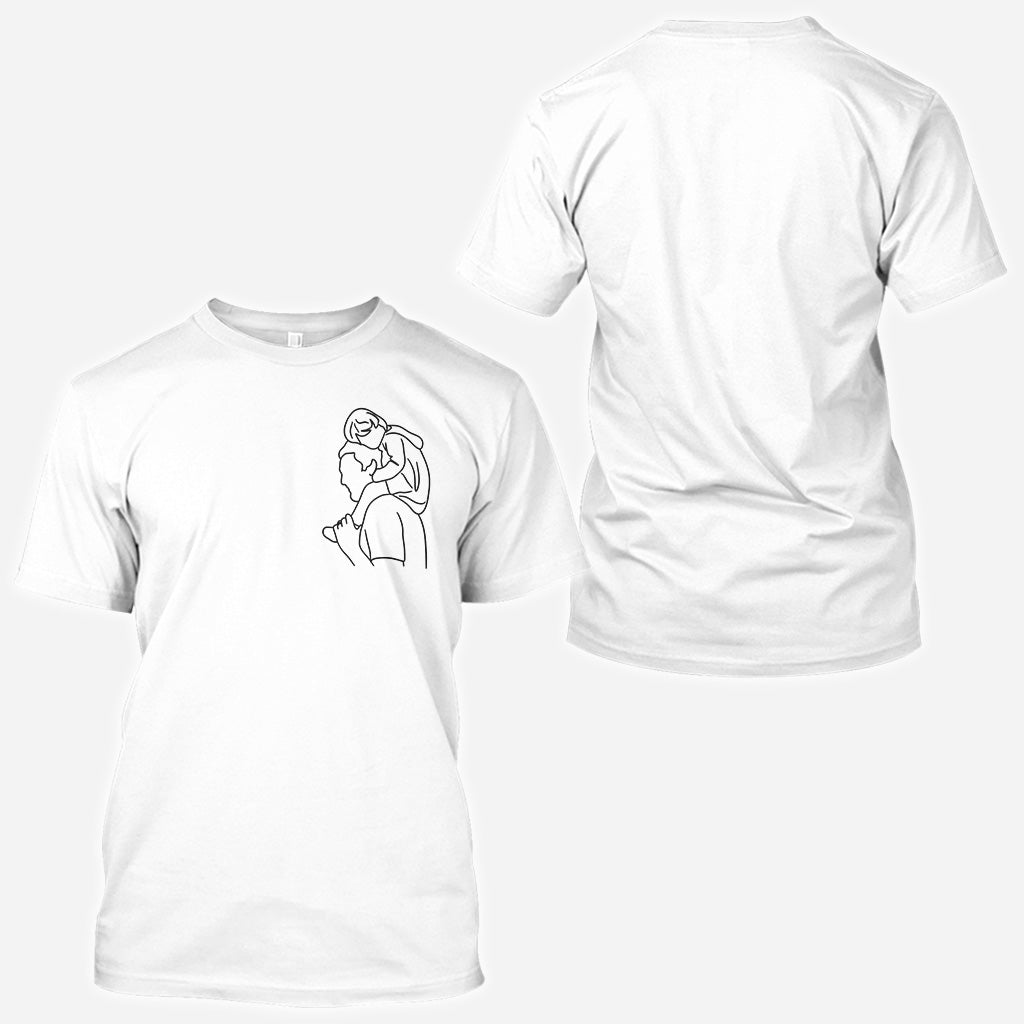 Bester Papa aller Zeiten – Geschenk für Papa – Personalisiertes T-Shirt