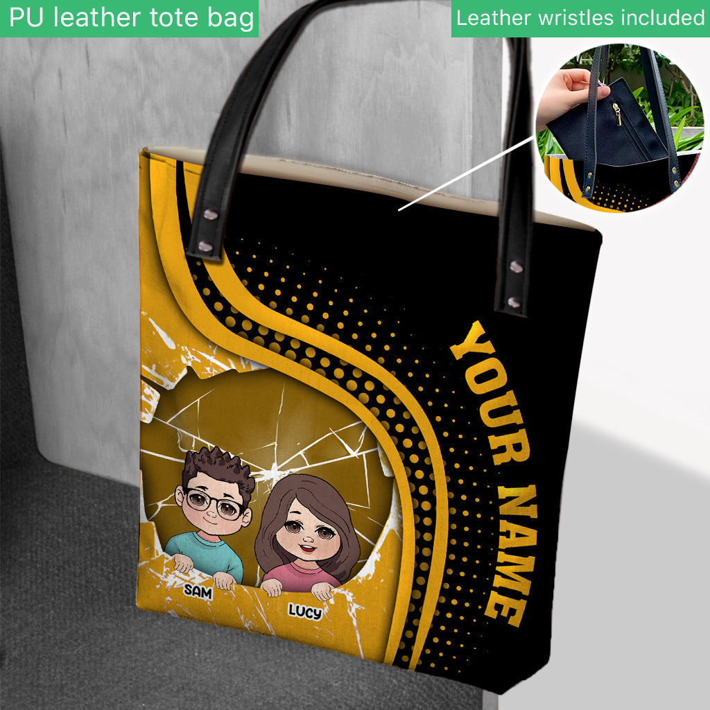 Meilleur papa du monde - Sac fourre-tout personnalisé pour papa