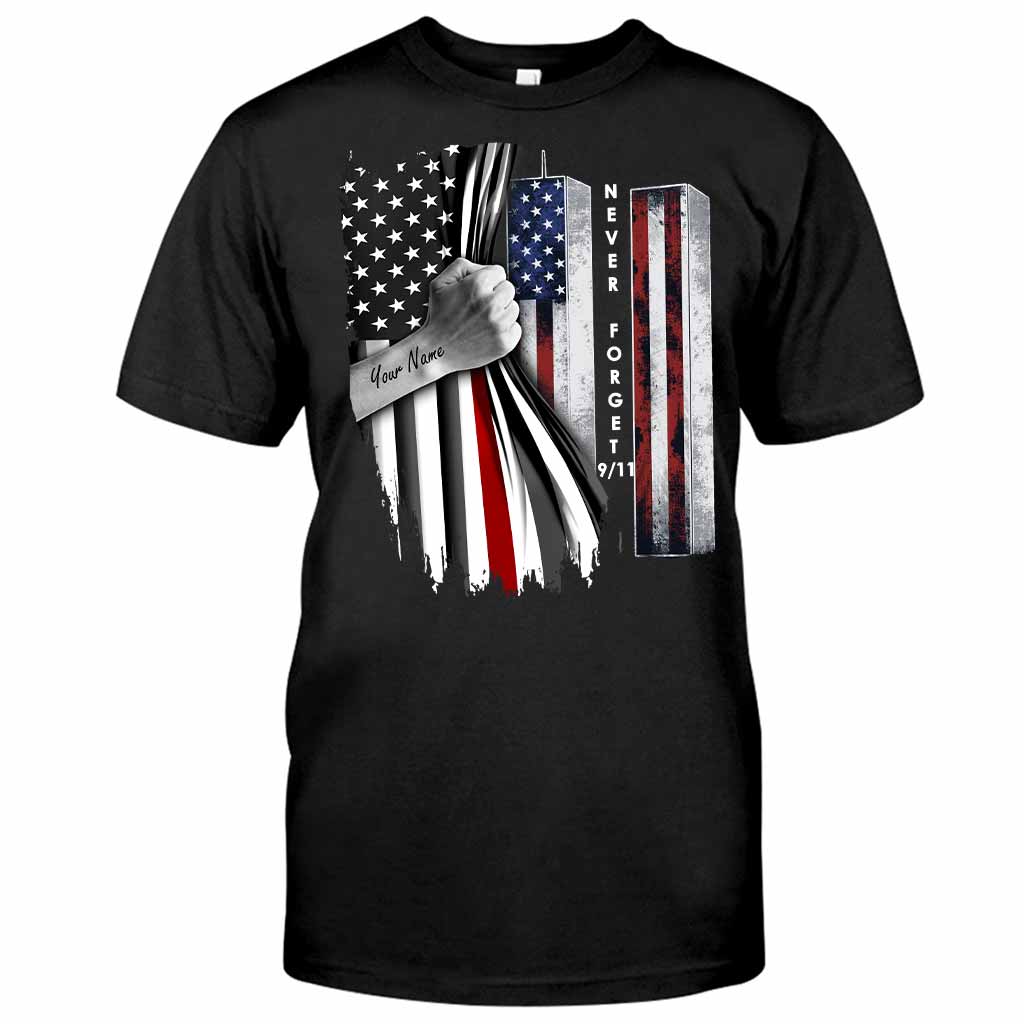 Nie vergessen – Personalisiertes Feuerwehr-T-Shirt und Hoodie
