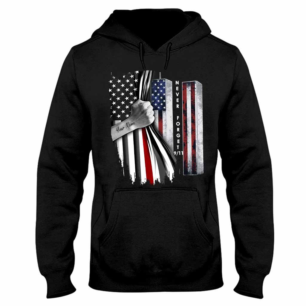 Nie vergessen – Personalisiertes Feuerwehr-T-Shirt und Hoodie