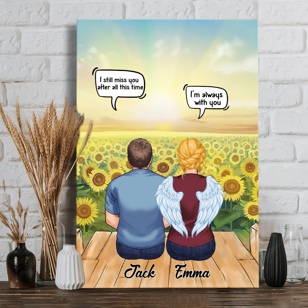 Ich spreche immer noch über dich – Personalisierte Gedenkleinwand und Poster