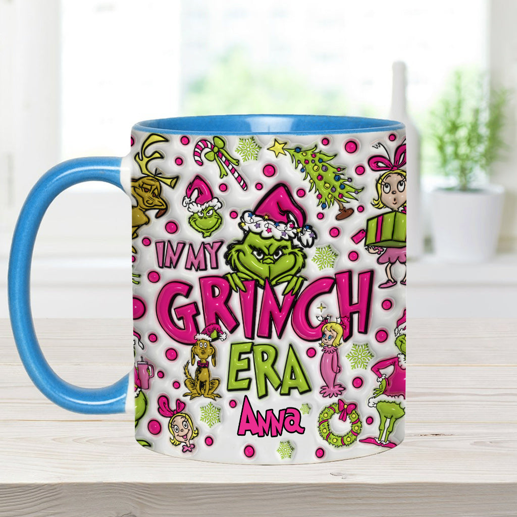 In My Pink Area - Personalized Stole Christmas Accent Mug