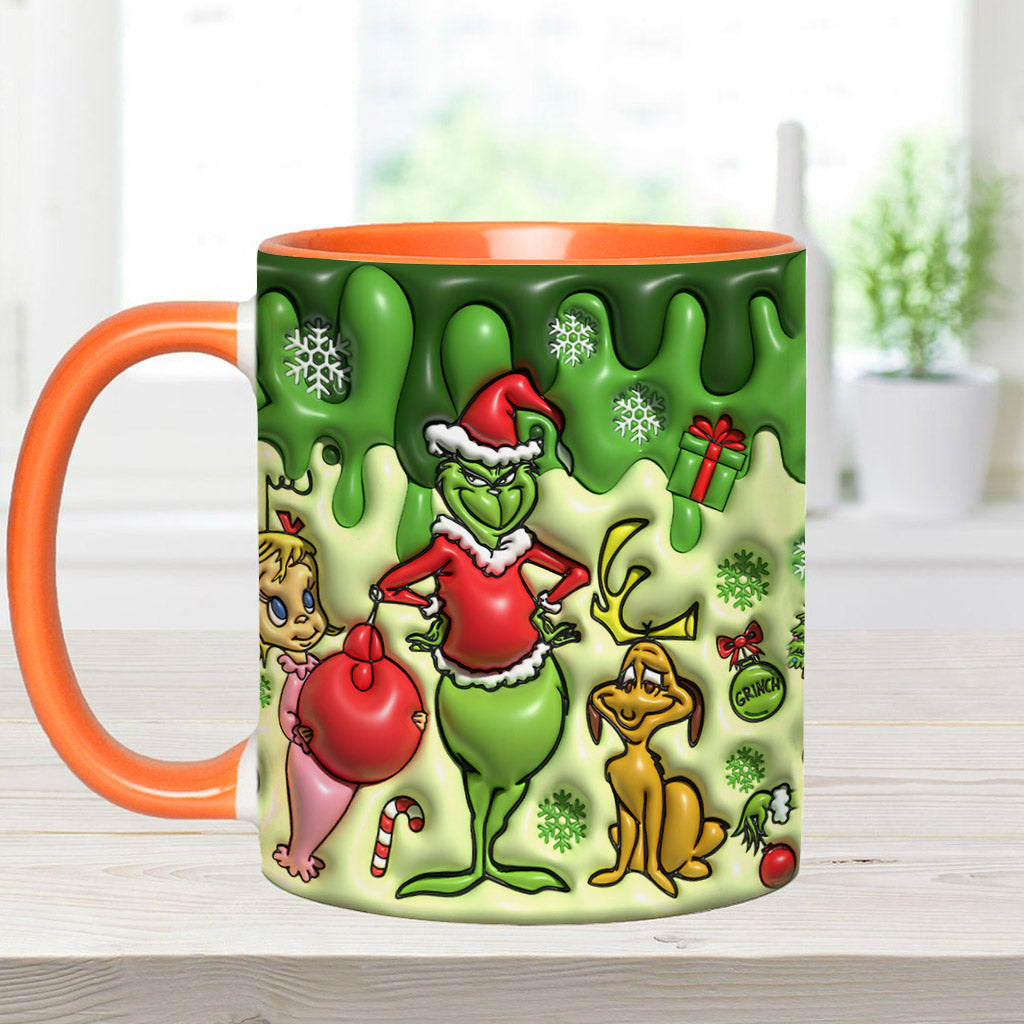 Merry Grinchmas - Stole Christmas Accent Mug