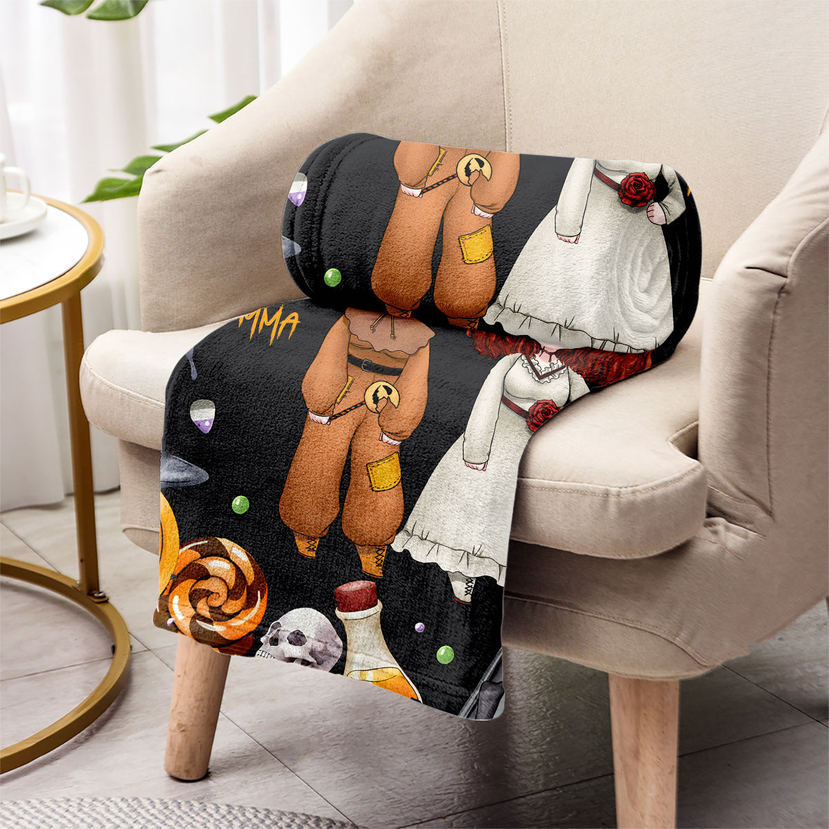 Quand on est ensemble, chaque soir c'est Halloween - Couverture personnalisée pour meilleure amie
