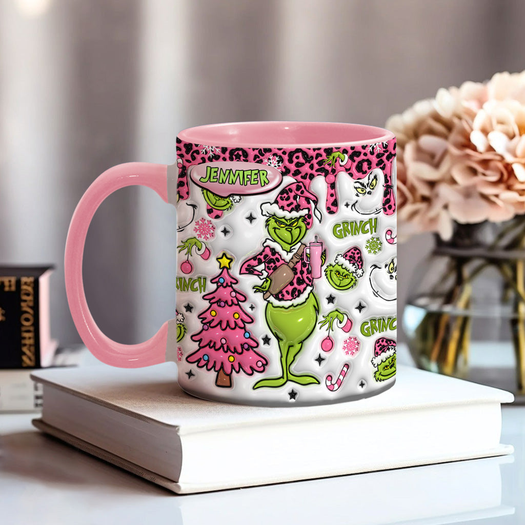 Frohe Weihnachten – Personalisierter Weihnachtsstola-Akzentbecher