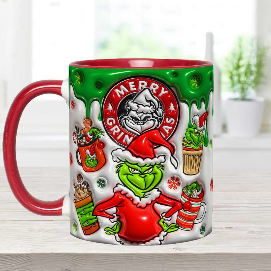Merry Grinchmas - Stole Christmas Accent Mug