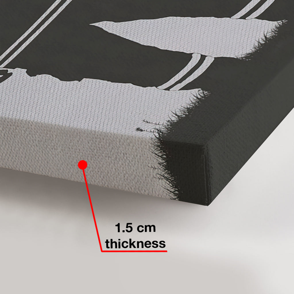 Für meinen Feuerwehrmann/meine Feuerwehrfrau – Personalisierte Leinwand und Poster für Feuerwehrleute