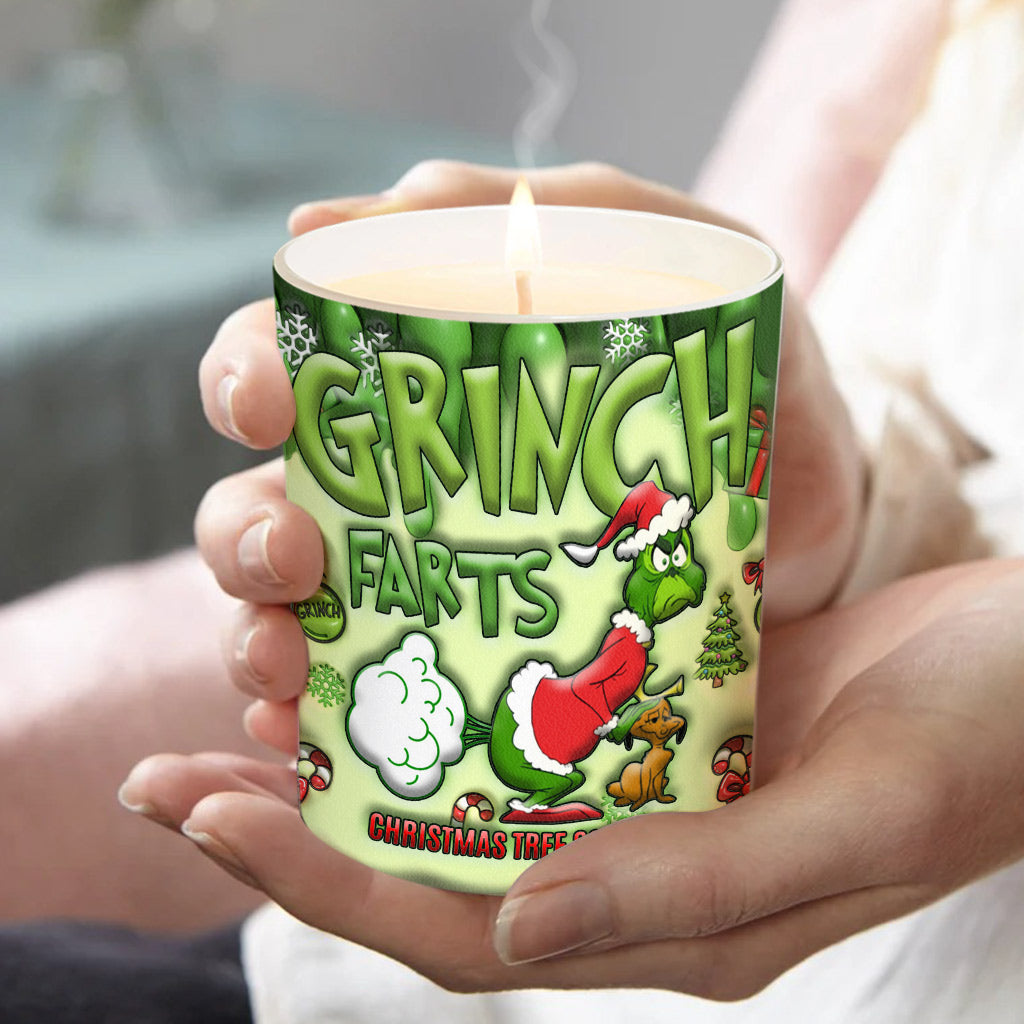 Duftet nach Weihnachtsbaum – Stole Weihnachtskerze mit Holzdeckel