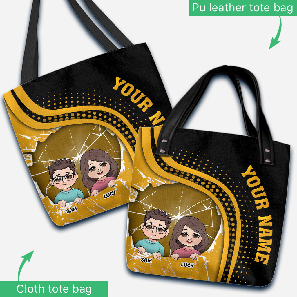 Meilleur papa du monde - Sac fourre-tout personnalisé pour papa