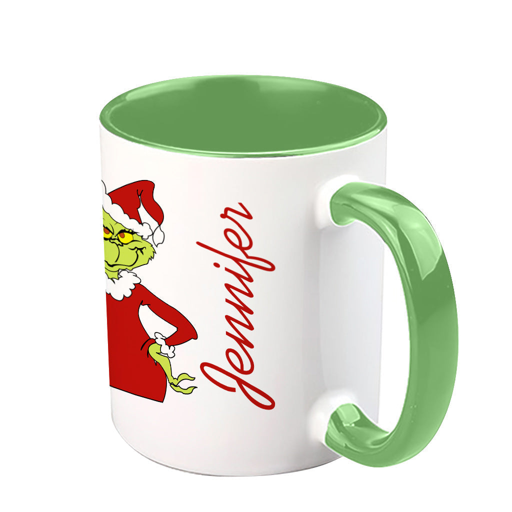 Ich bin die Gemeine – Weihnachtsklaut-Akzentbecher