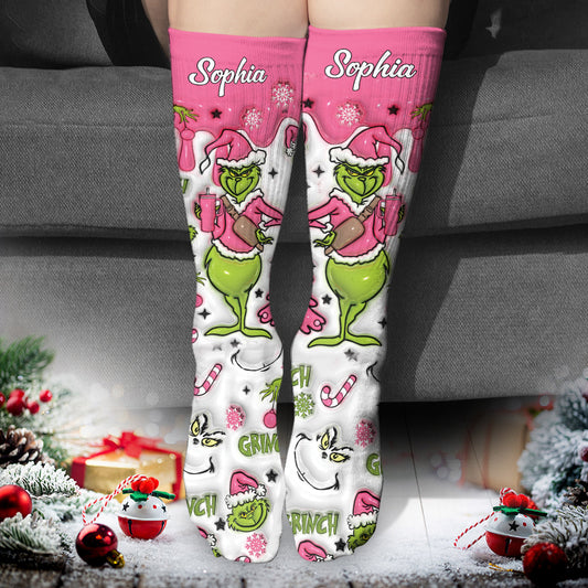 Chaussettes personnalisées avec n'importe quel nom