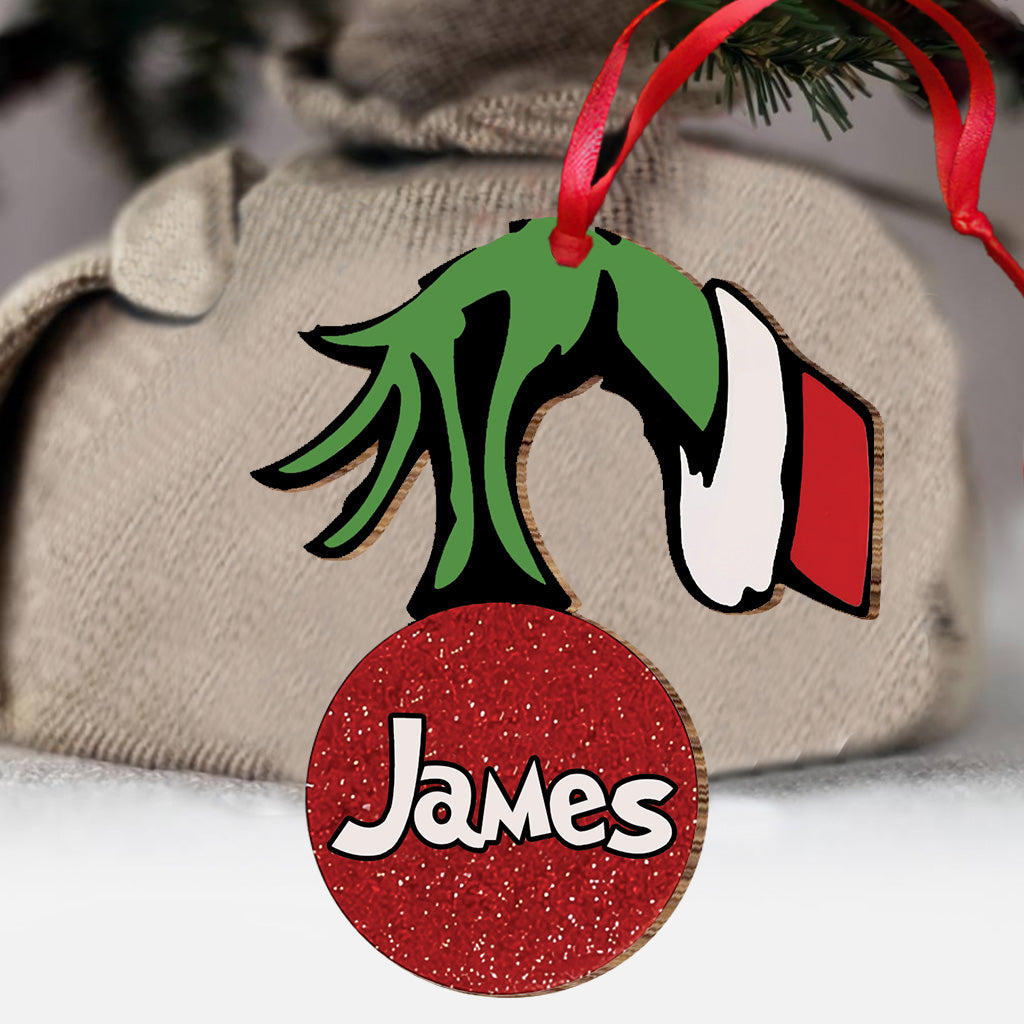 Frohe Weihnachten – Personalisierte Stola als Weihnachtsschmuck