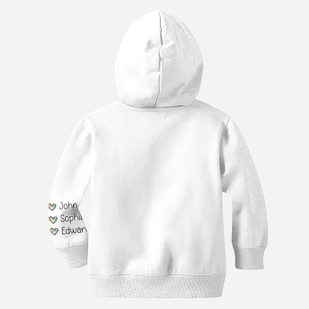 T-shirt personnalisé « J’aime mamie »