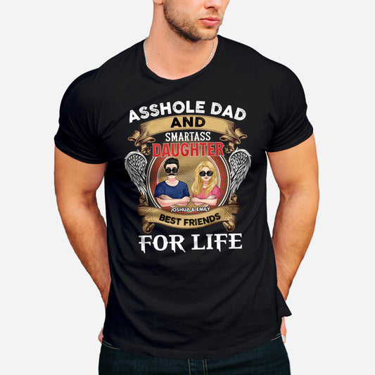 Wie der Vater, so die Tochter – Personalisiertes Vater-T-Shirt & Hoodie