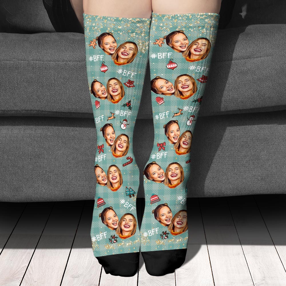 Chaussettes BFF - Chaussettes personnalisées pour meilleures amies