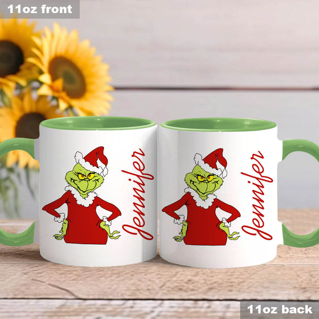 Ich bin die Gemeine – Weihnachtsklaut-Akzentbecher