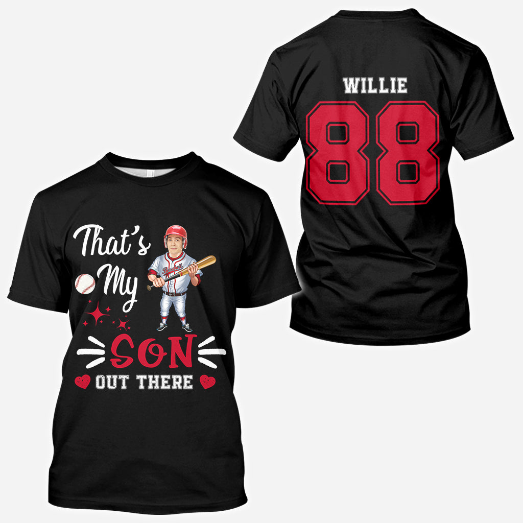 Mein Lieblingsspieler – Personalisiertes Baseball-Shirt