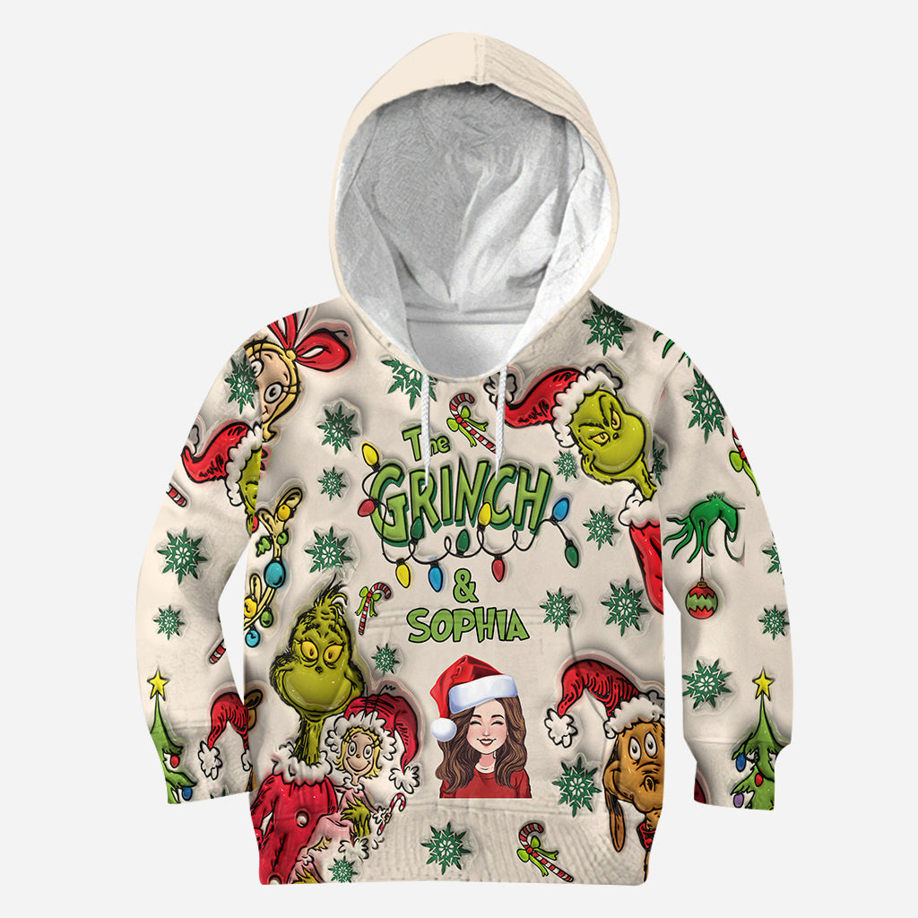 Frohe Weihnachten – Personalisierter Stola-Weihnachtshoodie und Leggings