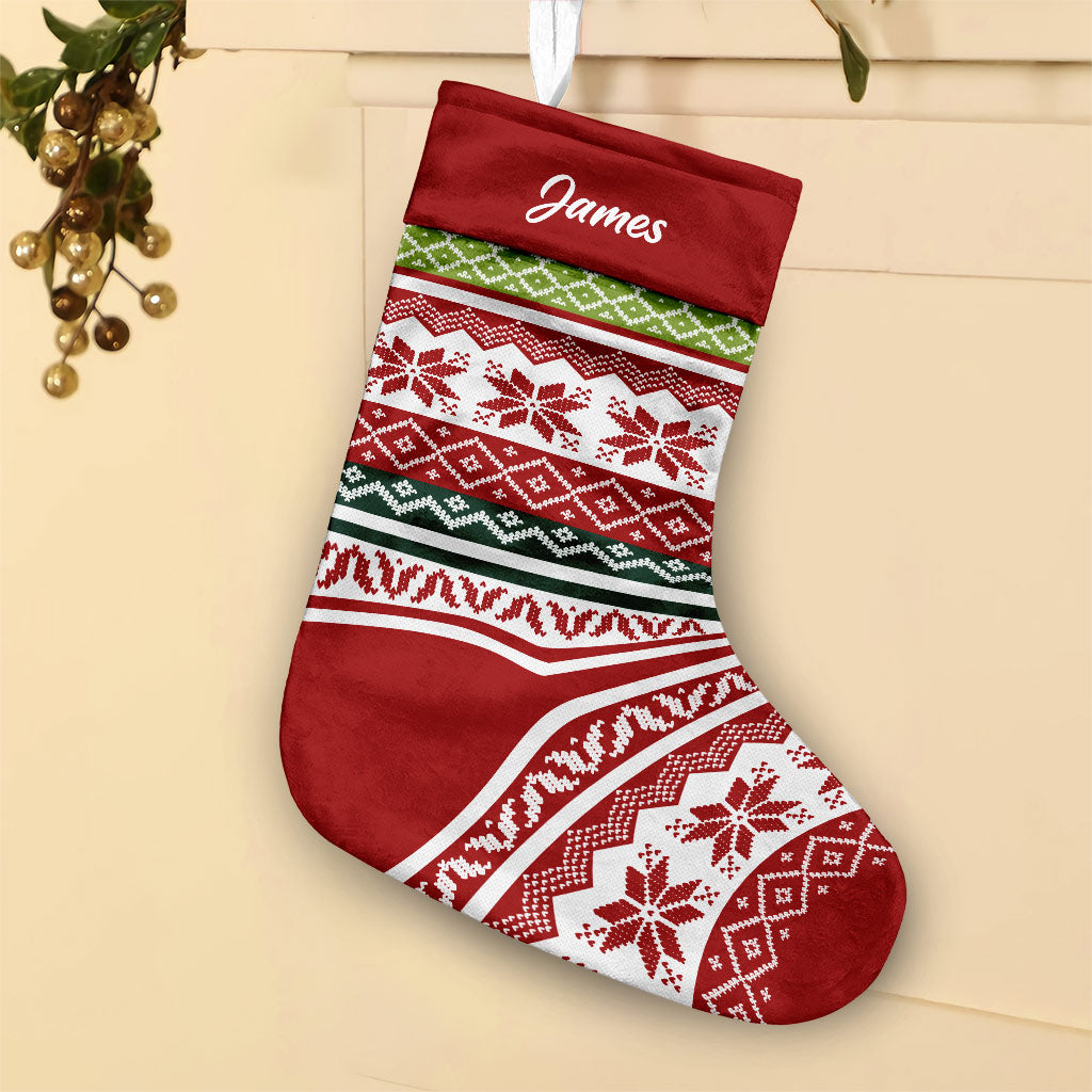 Merry Christmas - Personalized Family Christmas Stockings