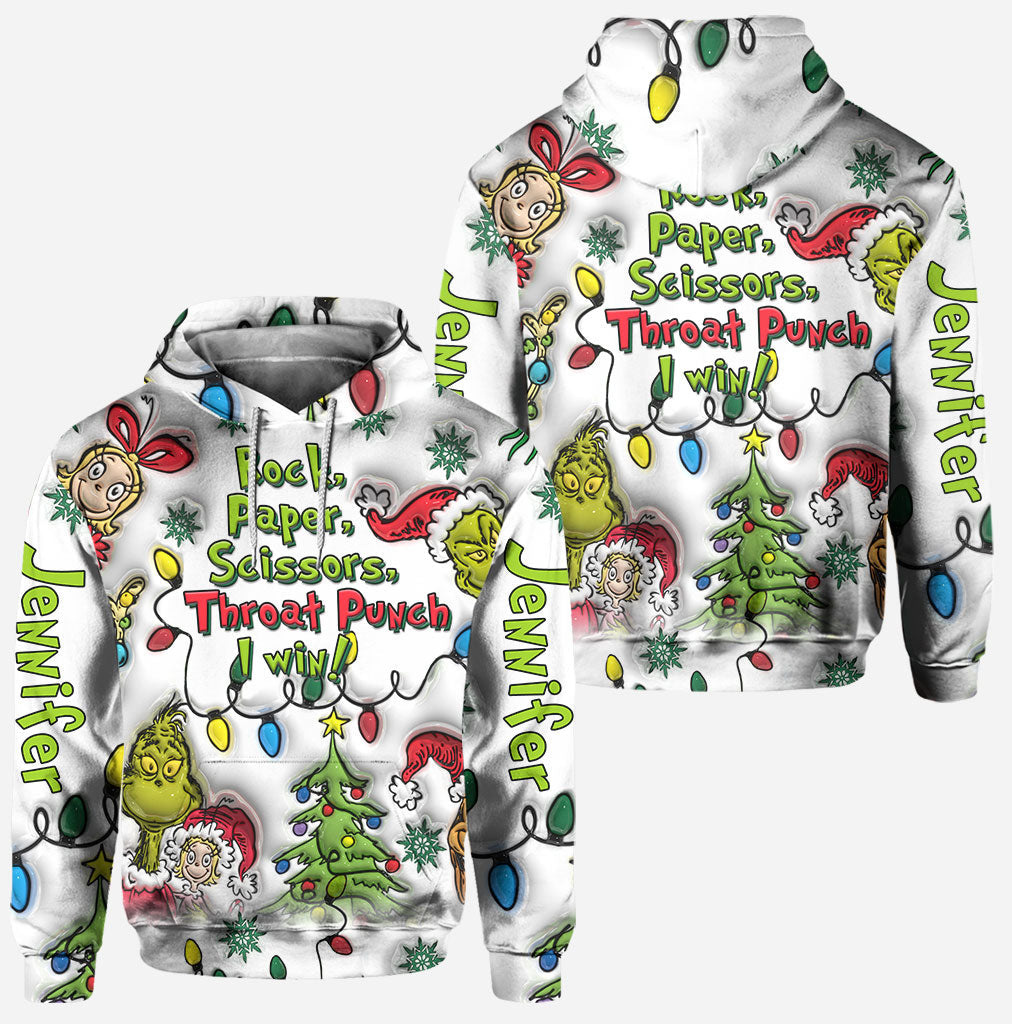 Merry Chrisrtmas - Personalized Stole Christmas Hoodie and Leggings