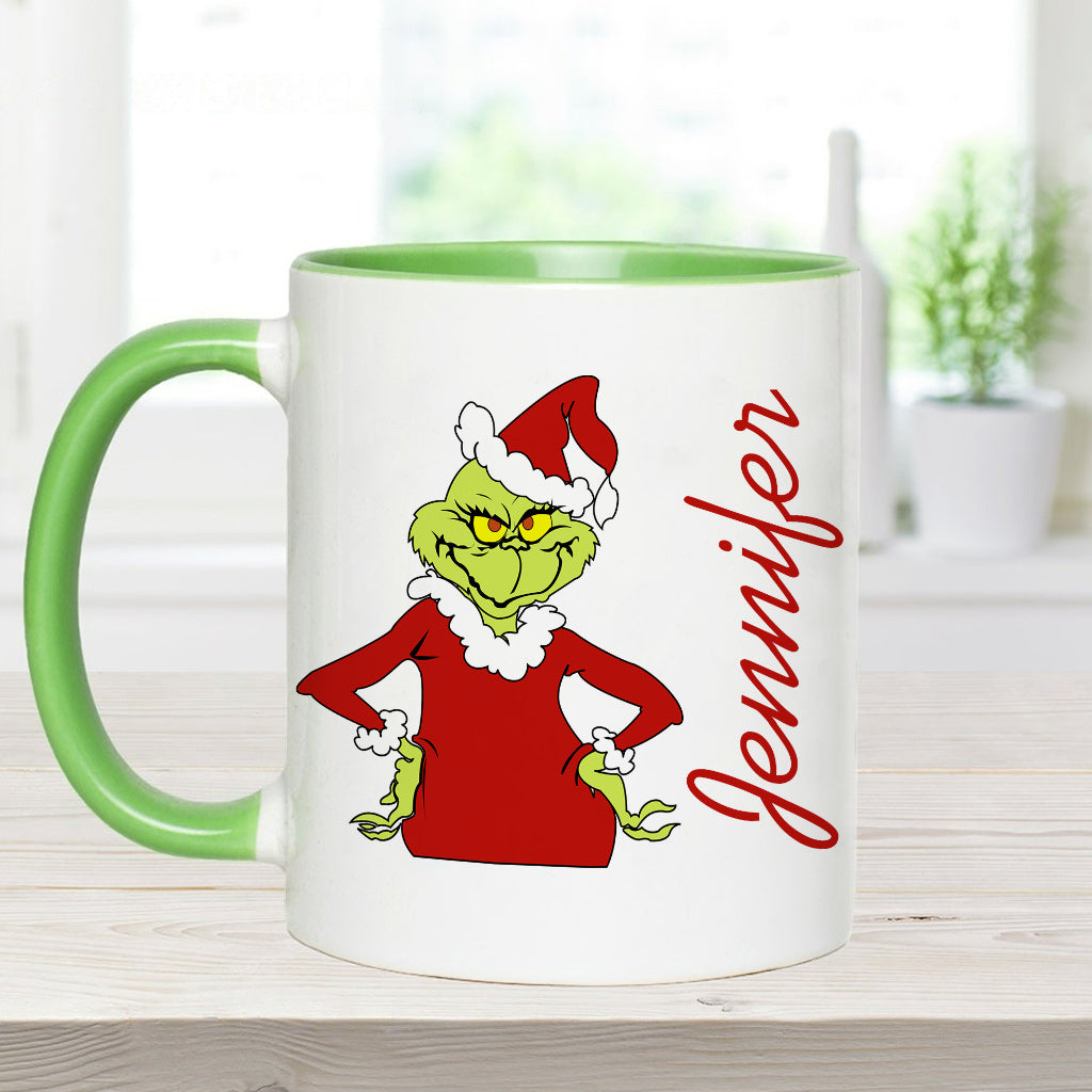 Ich bin die Gemeine – Weihnachtsklaut-Akzentbecher