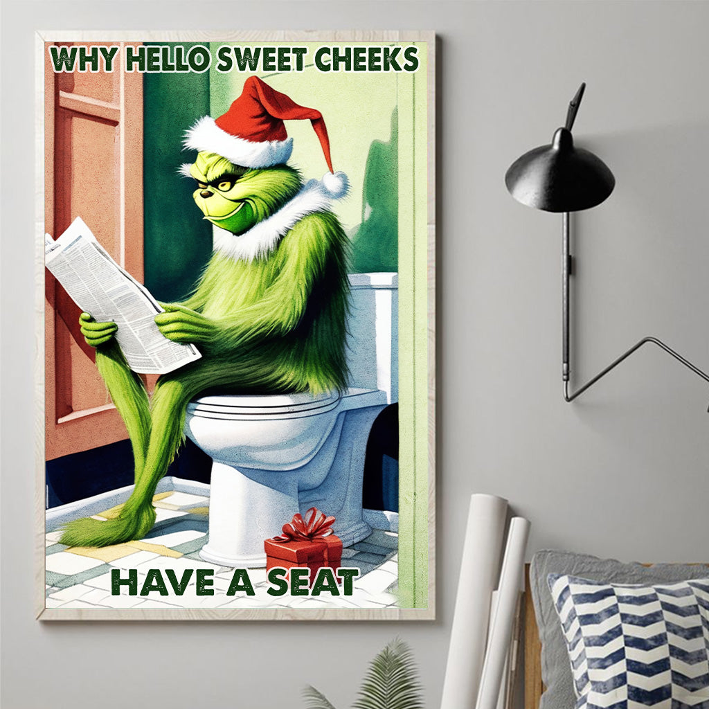 Pourquoi Hello Sweet Cheeks - Toile et affiche de Noël volé