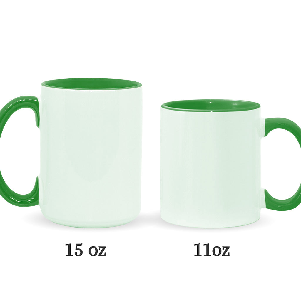 Green Mischief - Personalisierte Stola-Weihnachtstasse