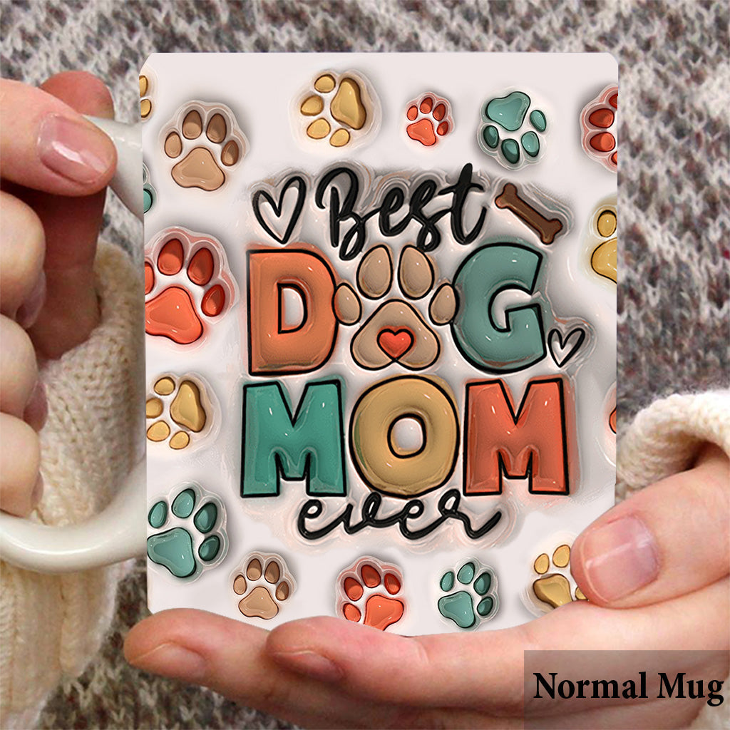 Mug personnalisé avec une adorable tête de chien/chat