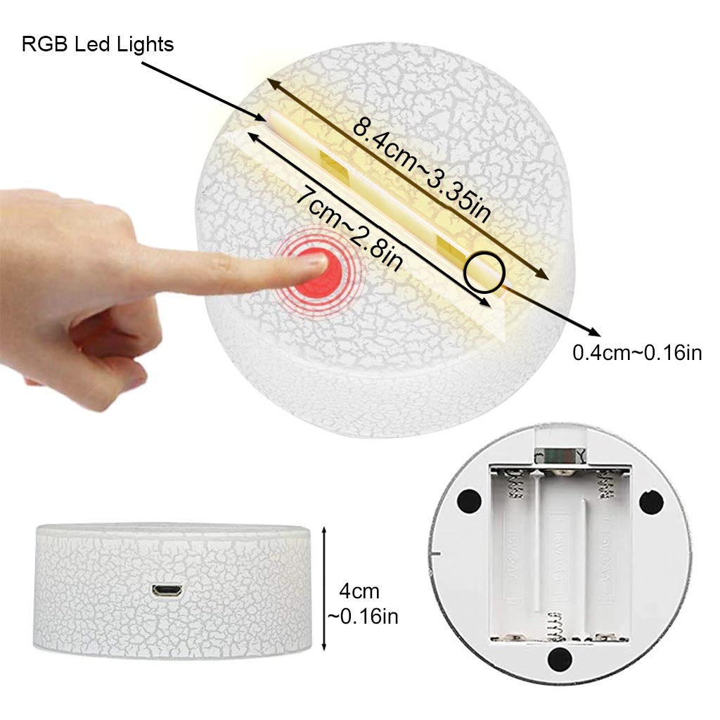 Maman Ours - Cadeau pour maman, papa, grand-mère, grand-père - Plaque lumineuse personnalisée